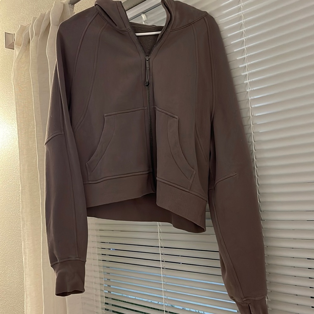 Lululemon Scuba Full Zip Cropped